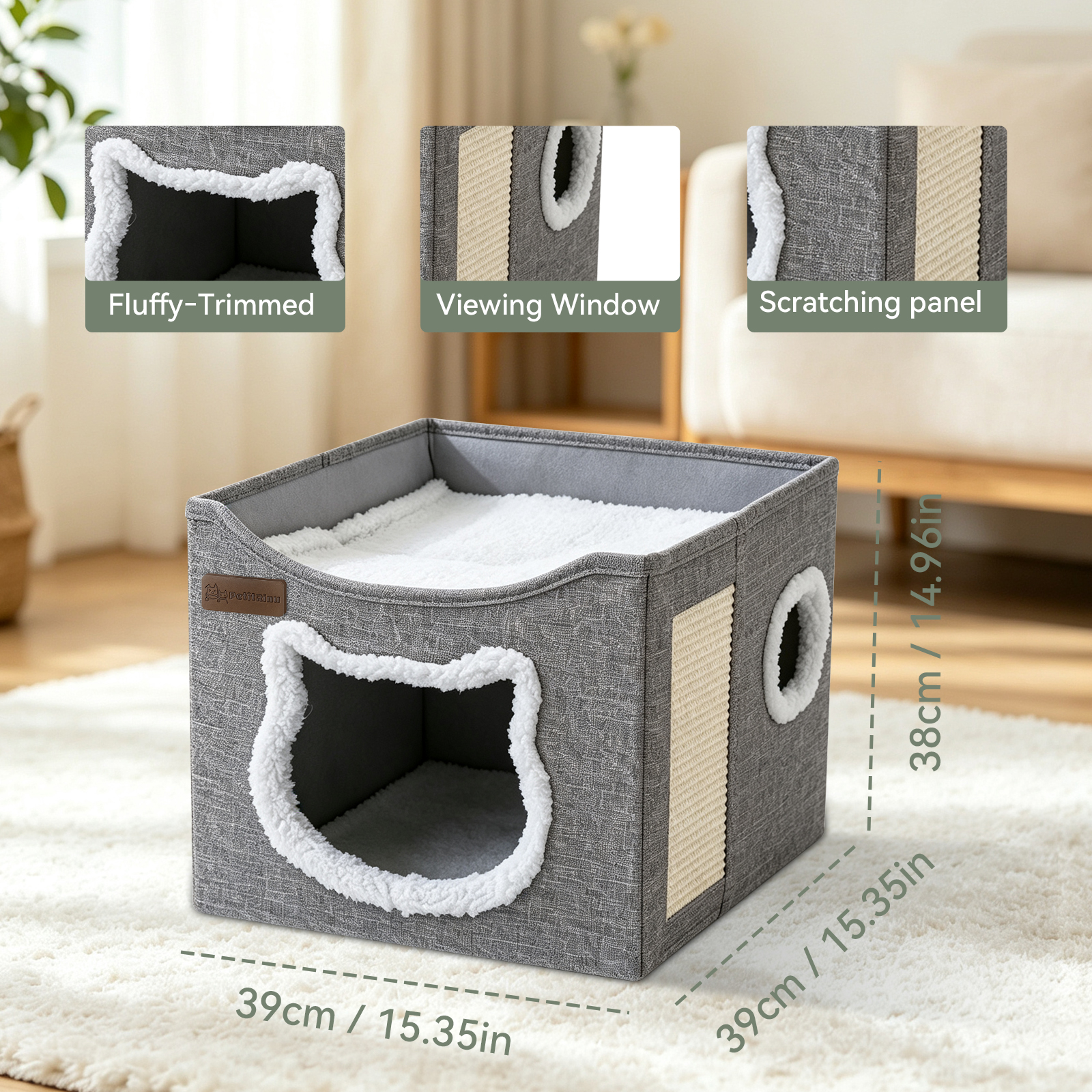 Cat Ears  Cat Bed,Cat Face Cat Bed image 3