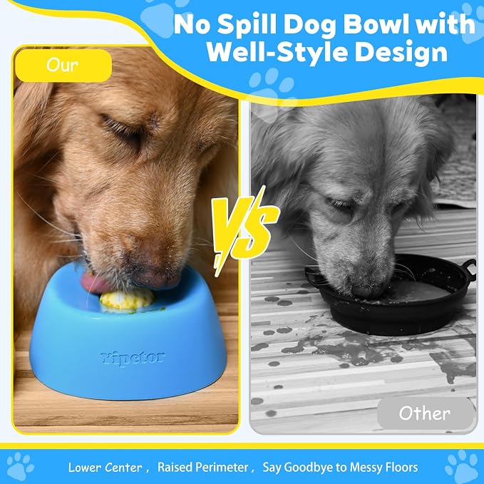 Dog Lick Bowl with Rolling Ball Slow Feeder image 2