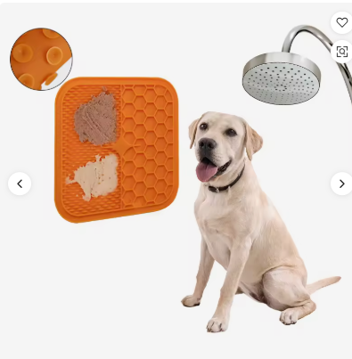 Silicone Slow Feeder Pad Dog Licking Pad image 6