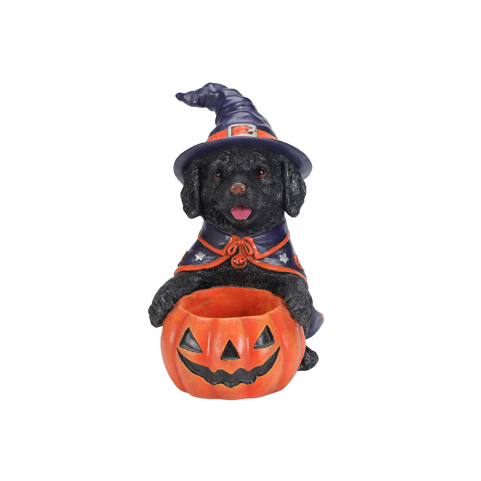 Halloween Labrador Witch Dog Figurine image 13