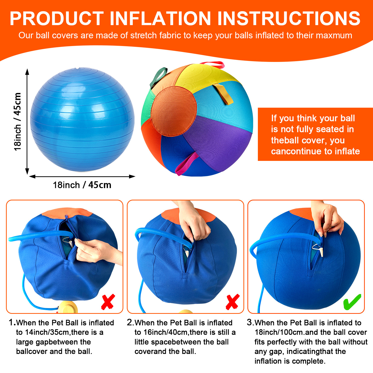 Colorful Inflatable Dog Training Toy image 10