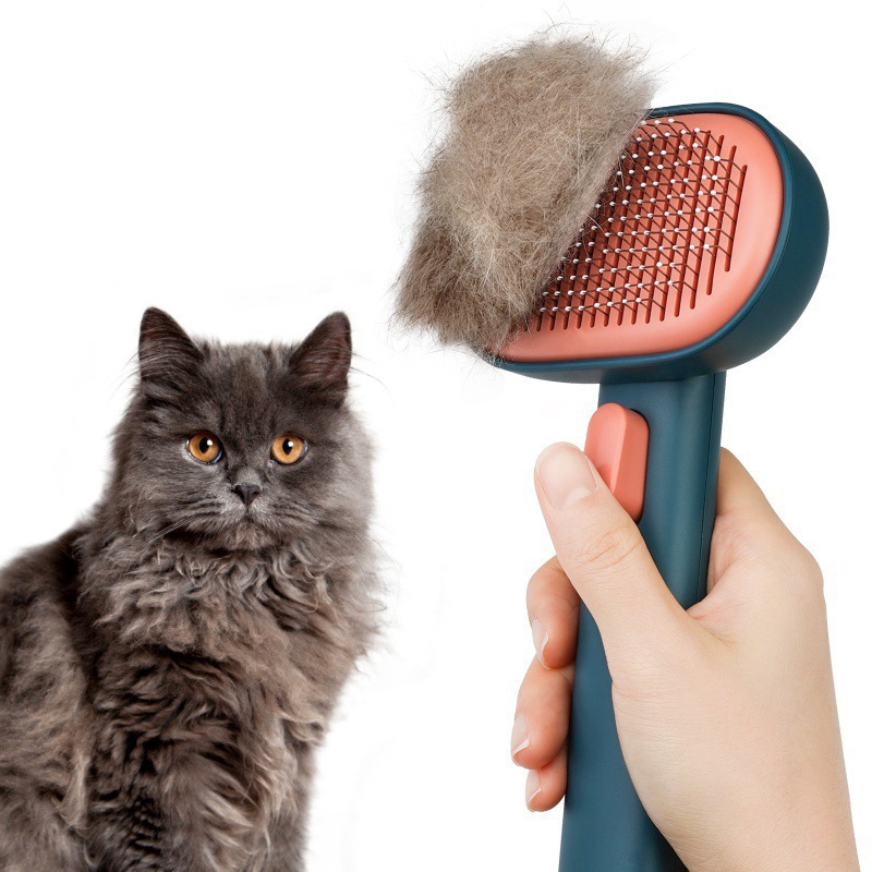 Pet Cat And Dog Hair Comb For Deep Removal Of Loose Fur image 3