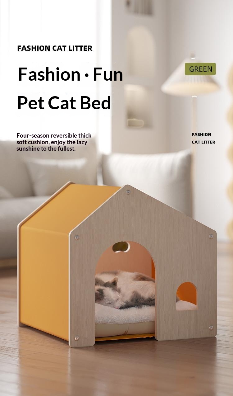 Eco Wood Solid Pet Bed image 6