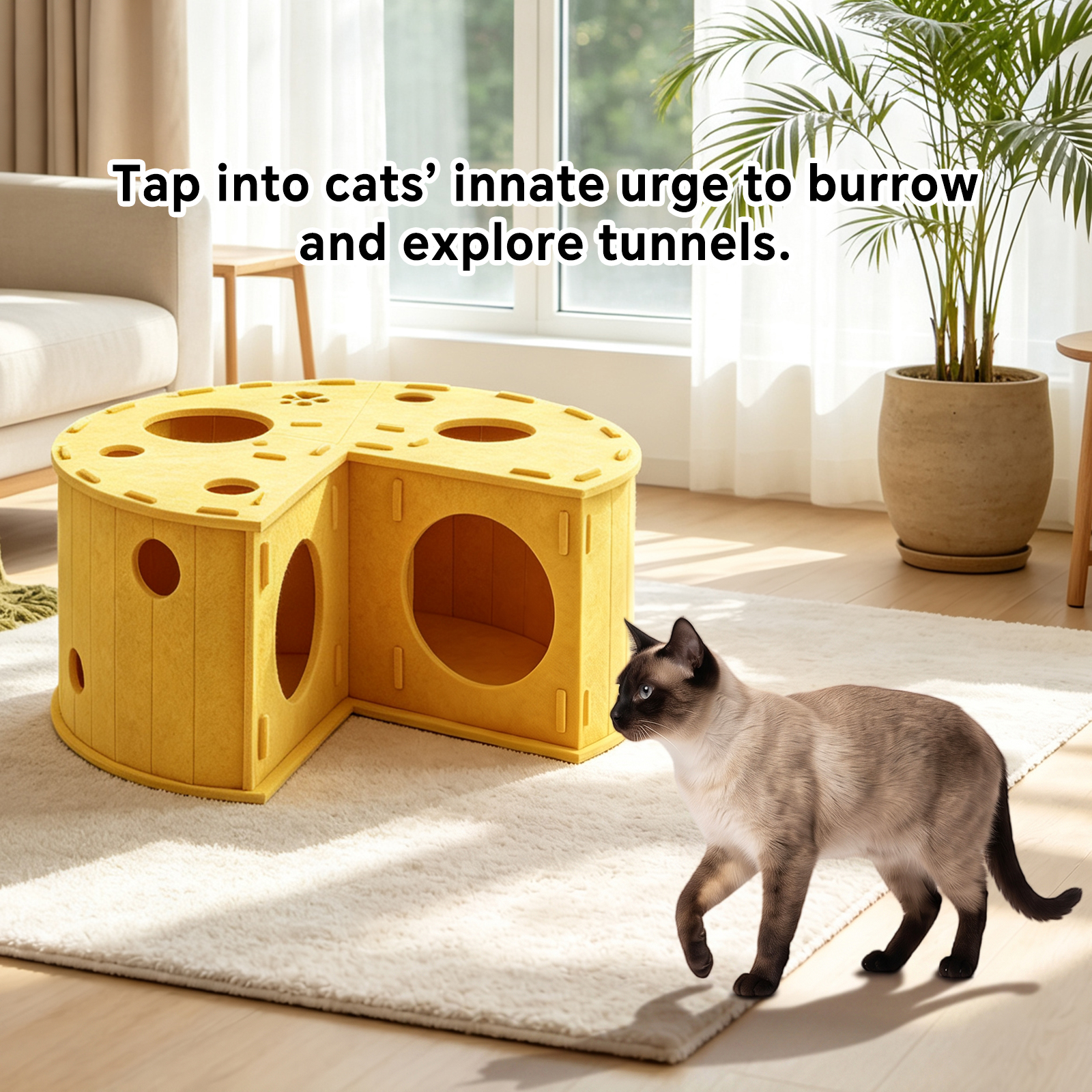 Cakes Cat Bed 60x30x60 image 9