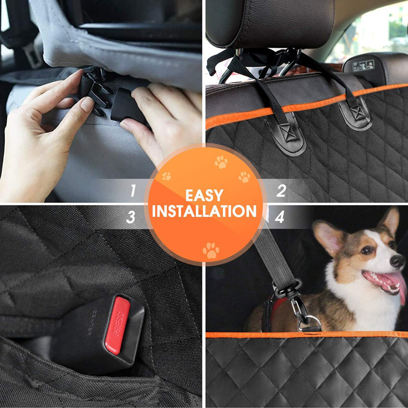 Car Pet Mat Safety Full Coverage, Car Rear Pet Mat, Dirt-resistant Cat And Dog Pet Seat Mat Factory Direct Sales image 5
