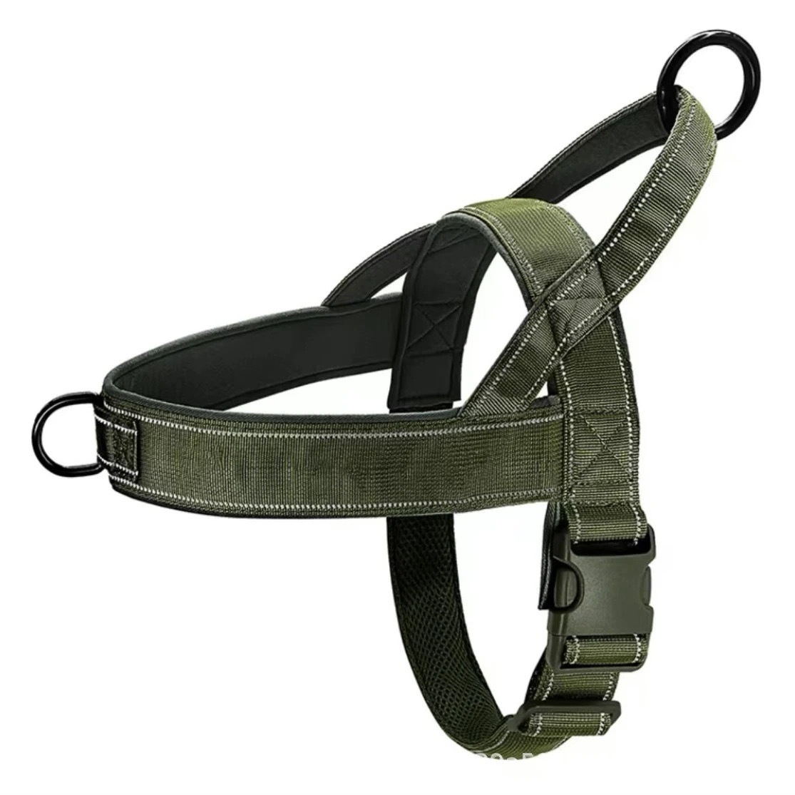 Double D-ring Explosion-proof Tactical Dog Harness image 2