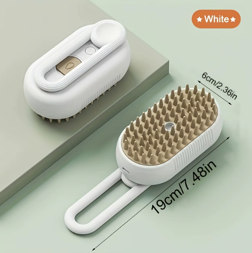 Pet Steam Brush Cat And Dog Deshedder Tool For Grooming And Hair Removal image 8