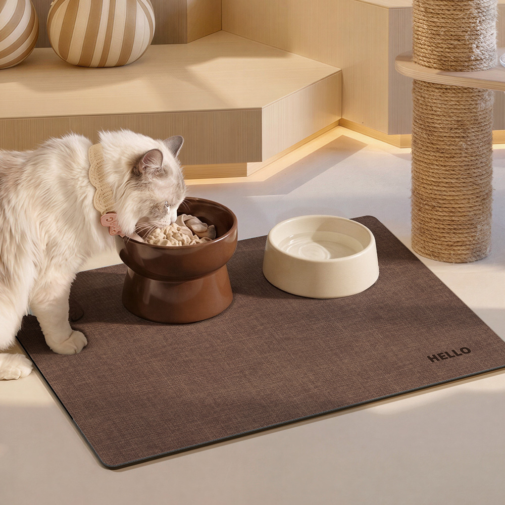 Non-slip Wash-free Waterproof Pet Feeding Mat image 7