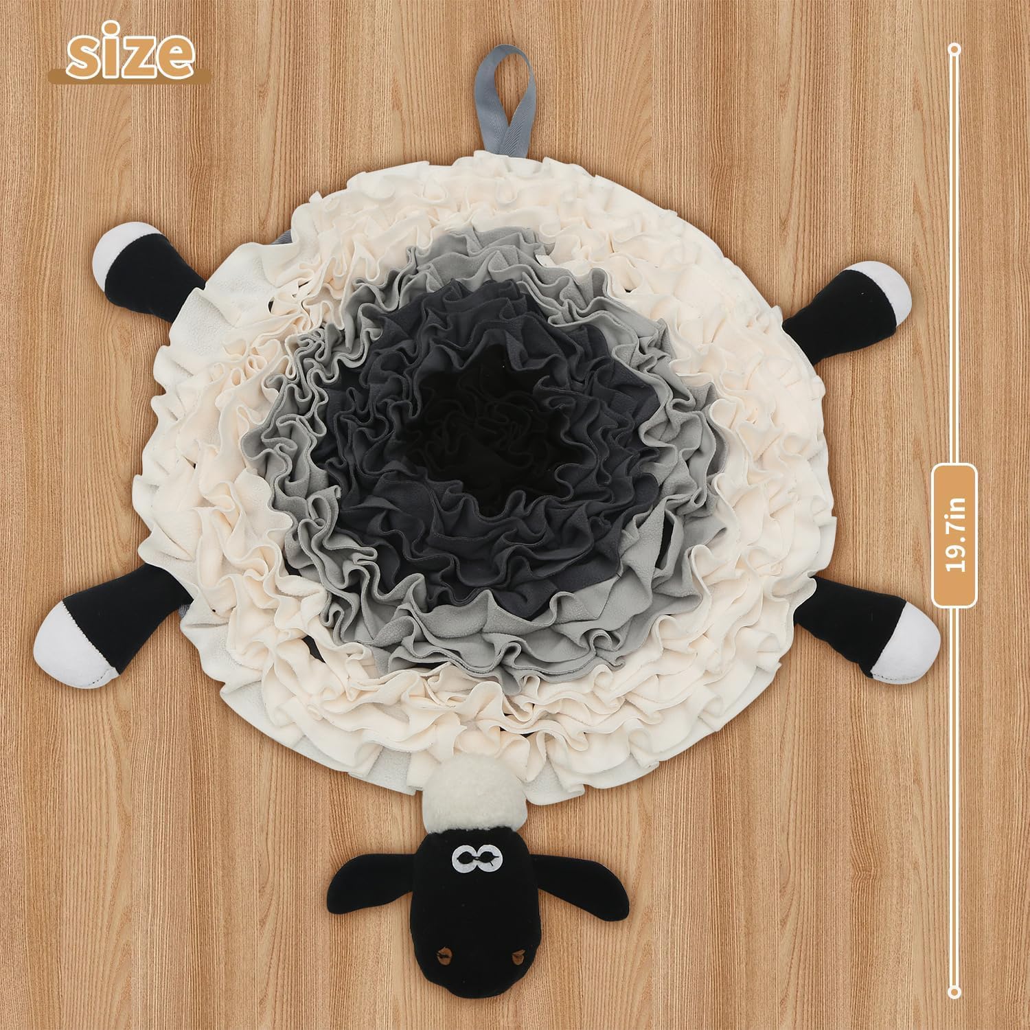 Interactive Dog Snuffle Mat and Treat Dispenser image 5