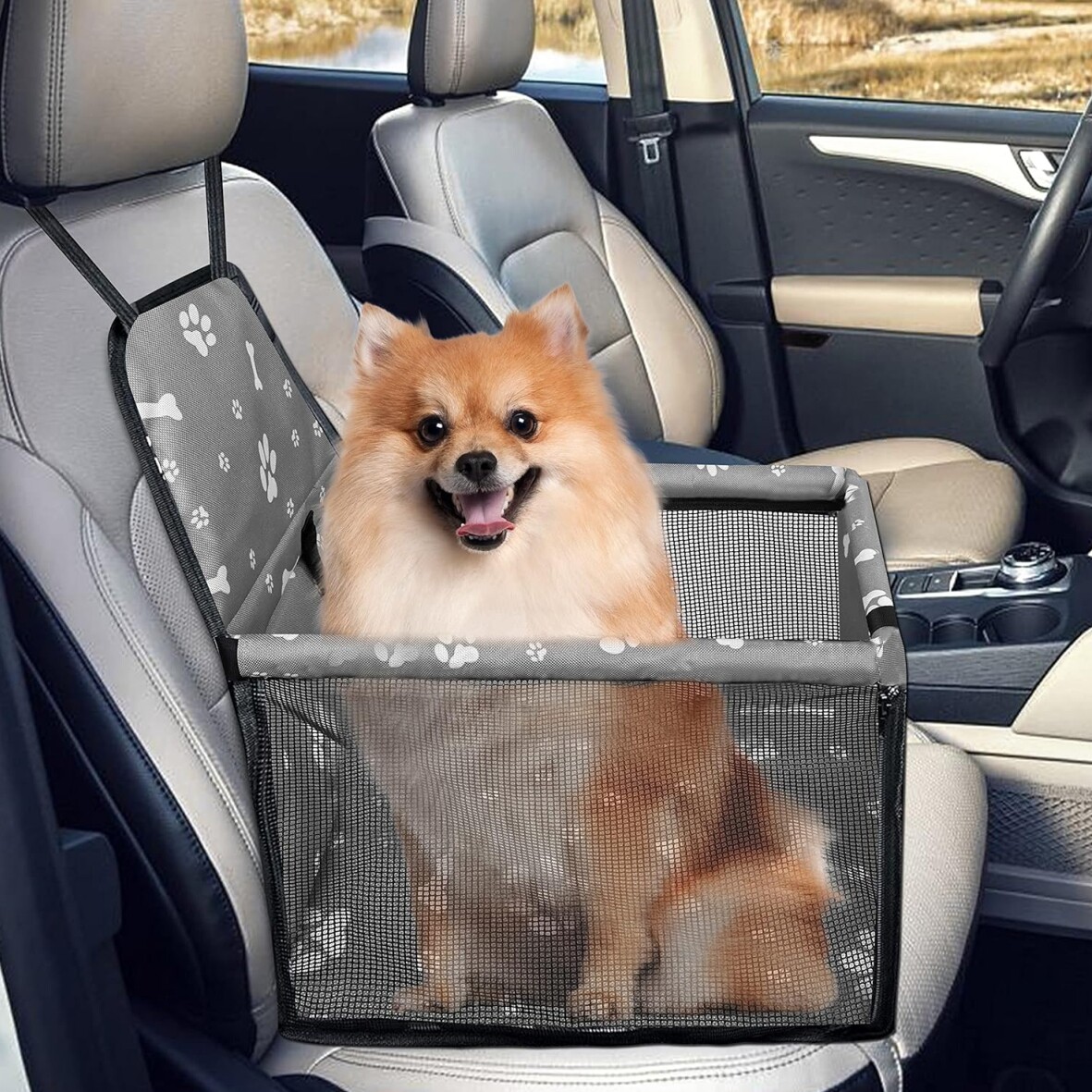 Portable Dog and Cat Travel Car Seat image 8