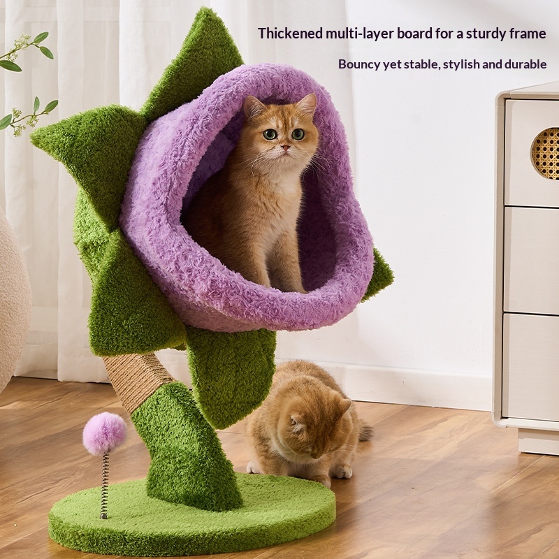 Big-Mouth Flower Carnivorous Plant Cat Climbing Frame image 2