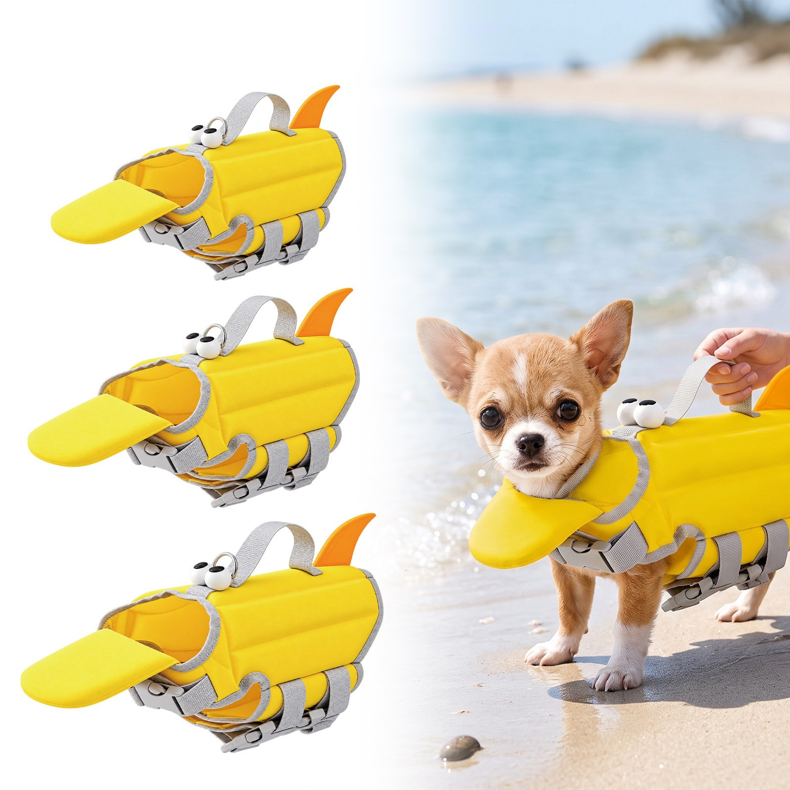 Dog Swimming Buoyancy Vest image 5