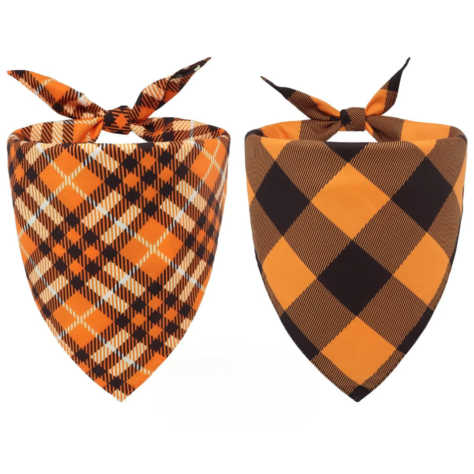 Fall Reversible Dog Bandanas image 2