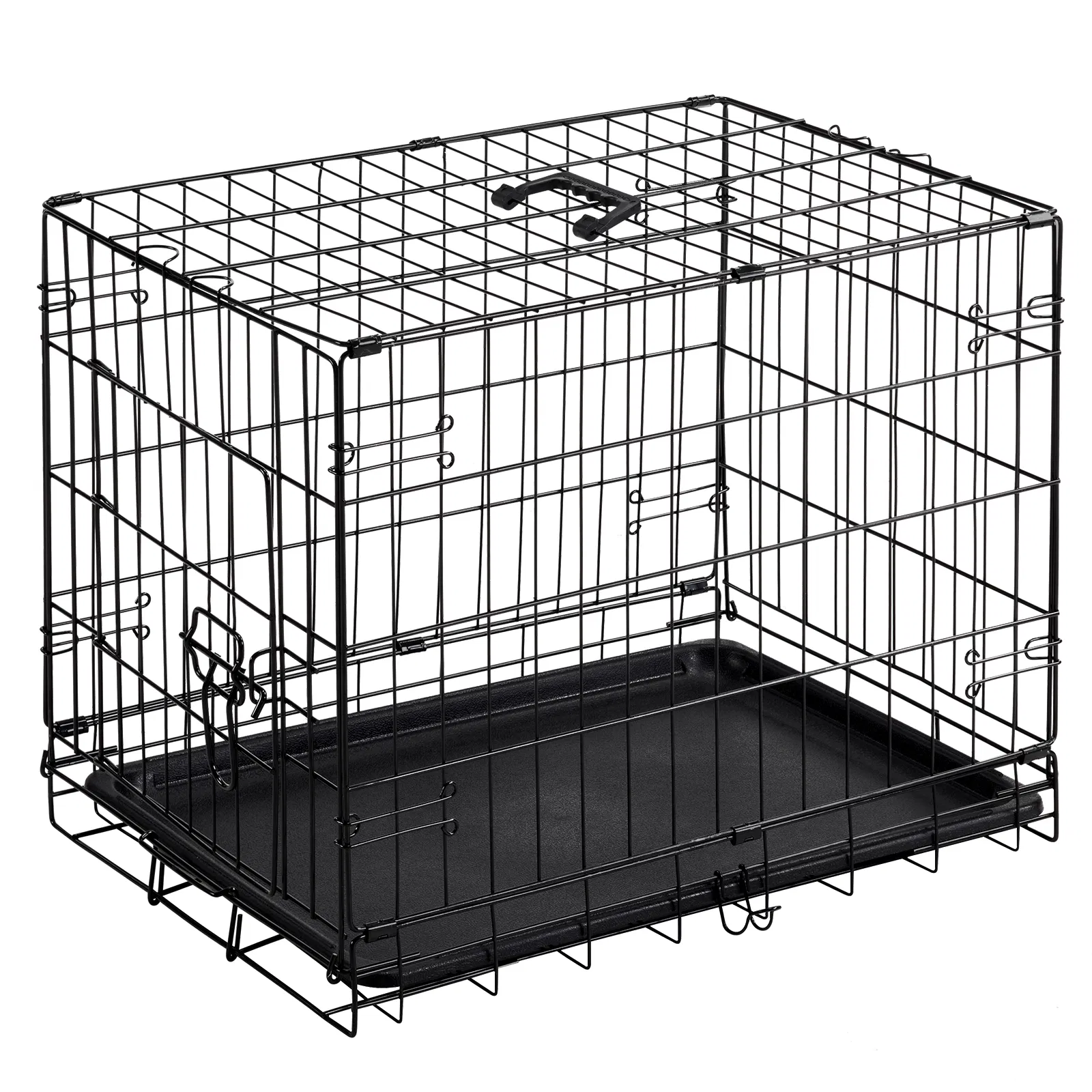 Single Door Metal Dog Cage