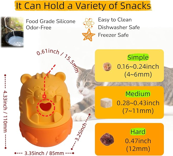 Interactive Treat Dispensing Snuffle Ball image 4