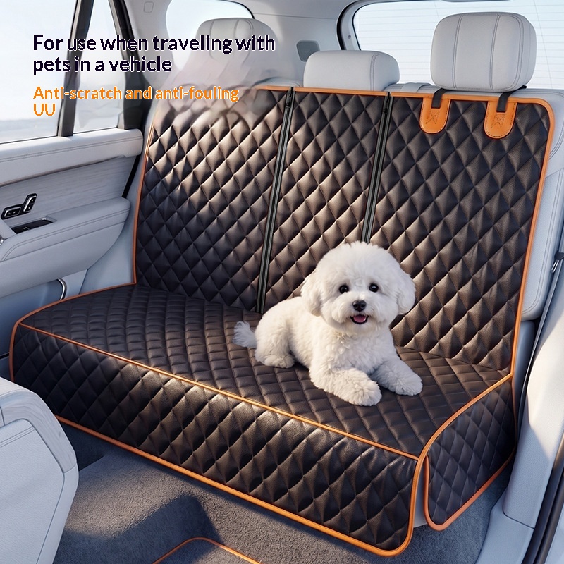 Rear-Seat Pet Dog Bed For Cars image 4