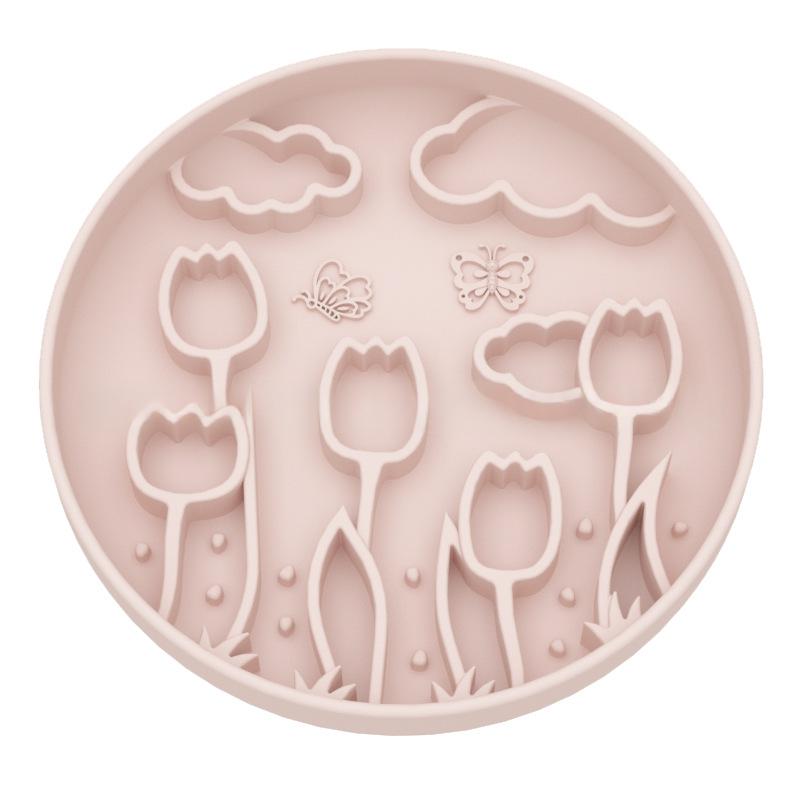 Tulip Silicone Slow-Feeding Mat with Suction Cup image 8