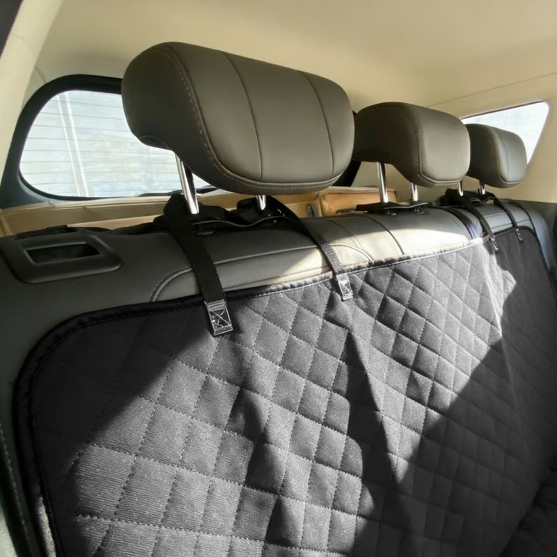 Quilted Rear Seat Dog Protector image 7