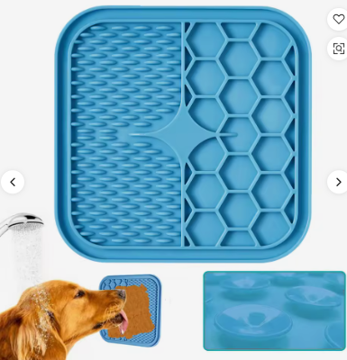 Silicone Slow Feeder Pad Dog Licking Pad image 2