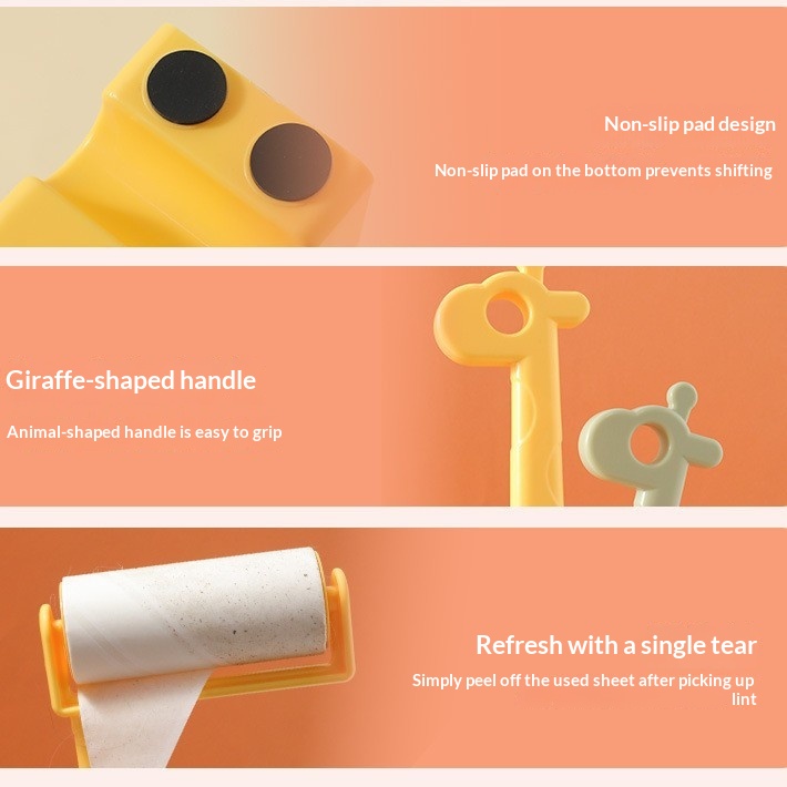 Giraffe Pet Hair Lint Roller image 2