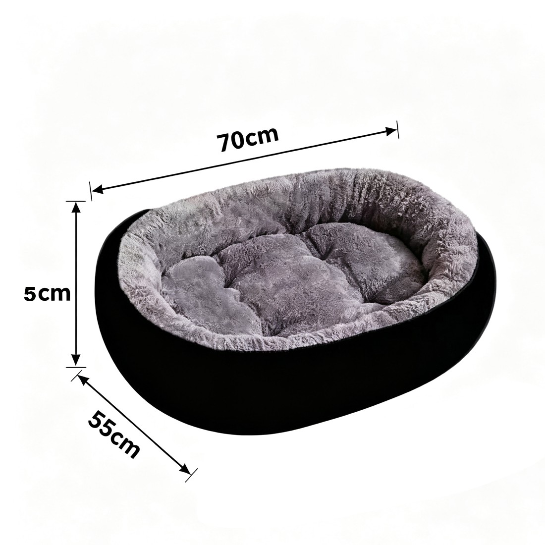 Soft Fleece Washable Pet Cushion Bed image 8