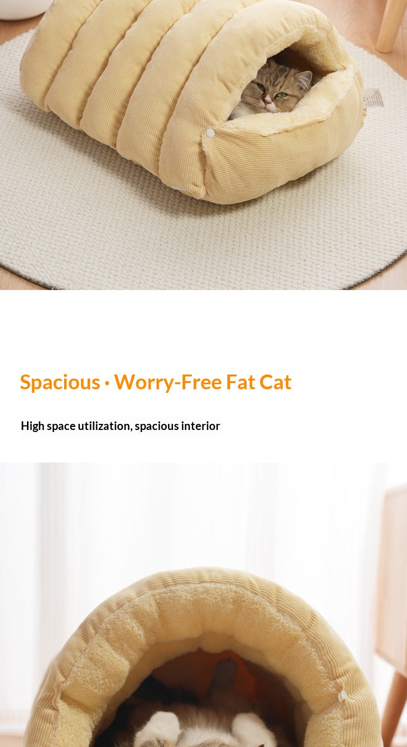 Sleeping Bag-style Cat Bed image 11
