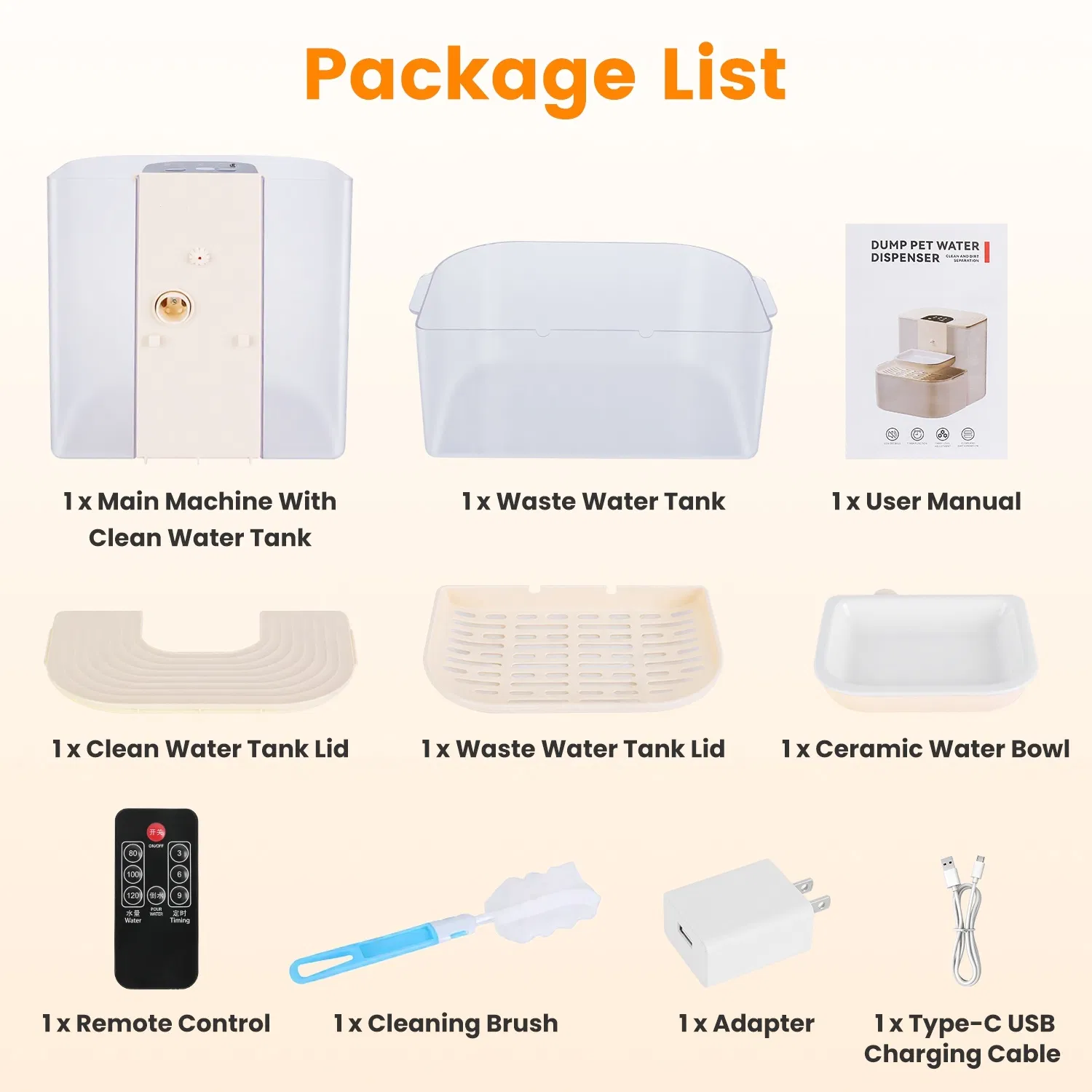 Cordless Dual Tank Pet Water Fountain image 3
