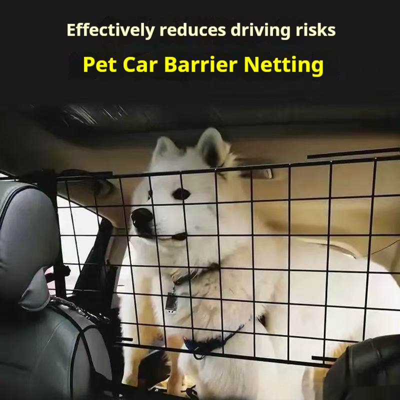 Car Pet Barrier Dog Cat Safety Fence Trunk Seat Universal image 3