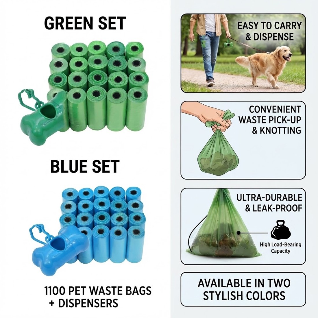 Biodegradable Dog Poop Bags with Dispenser image 9
