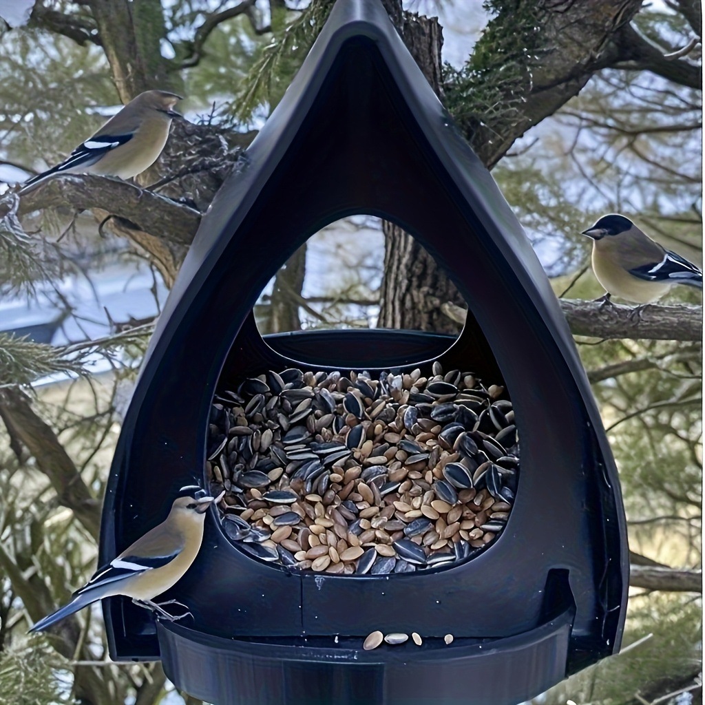 Durable Plastic Hanging Bird Feeder image 8