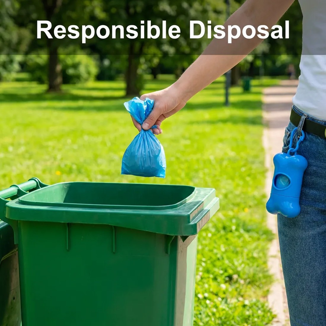 Biodegradable Dog Poop Bags with Dispenser image 8