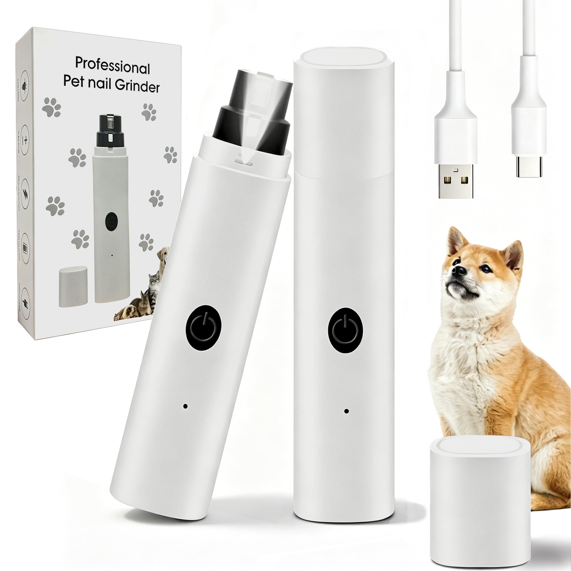 Professional LED Dog Nail Grinder image 3