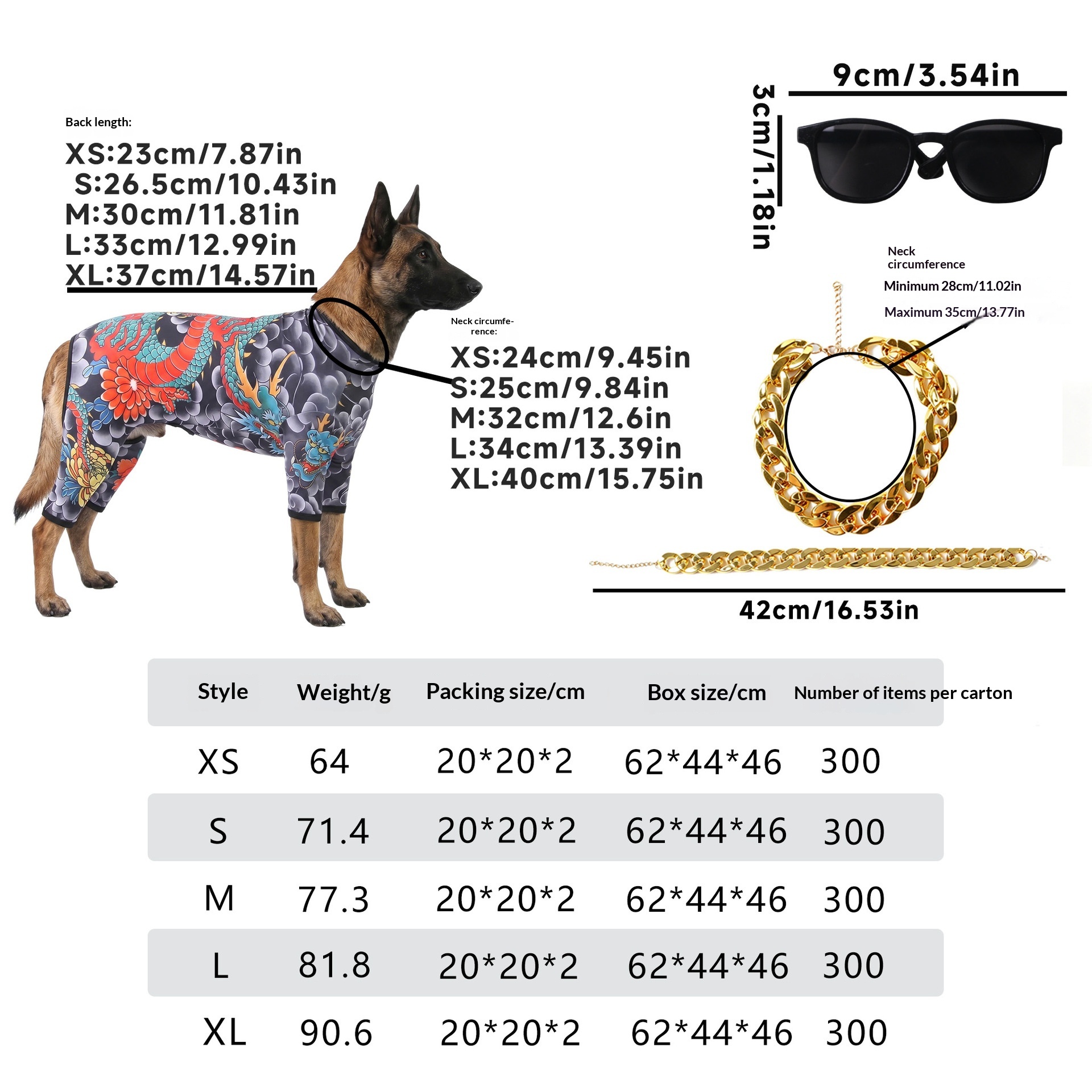 Pet Tattoo Four-Legged Apparel Dog Clothing image 6