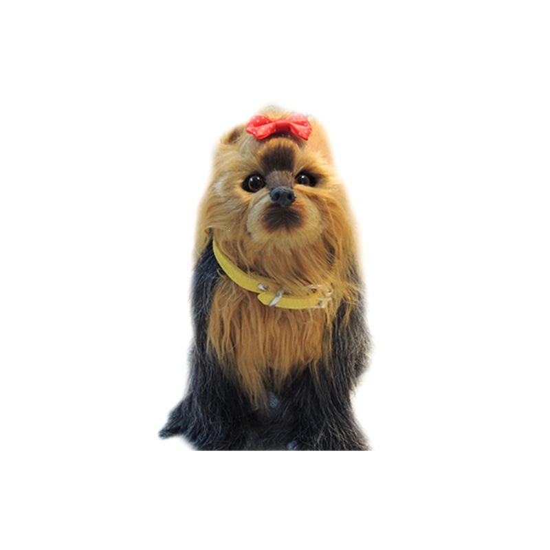 Household Desktop Decorative Ornament Lifelike Plush Pet Toy image 5