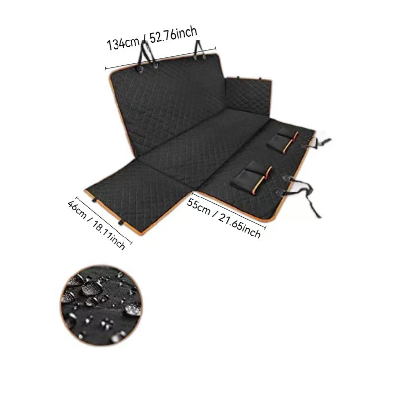 Car Pet Mat Safety Full Coverage, Car Rear Pet Mat, Dirt-resistant Cat And Dog Pet Seat Mat Factory Direct Sales image 2