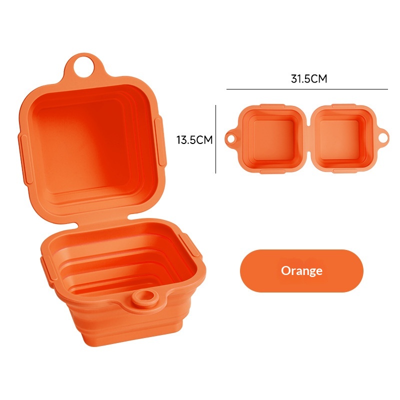 Outdoor Portable Dual Dog Feeding Bowls image 6