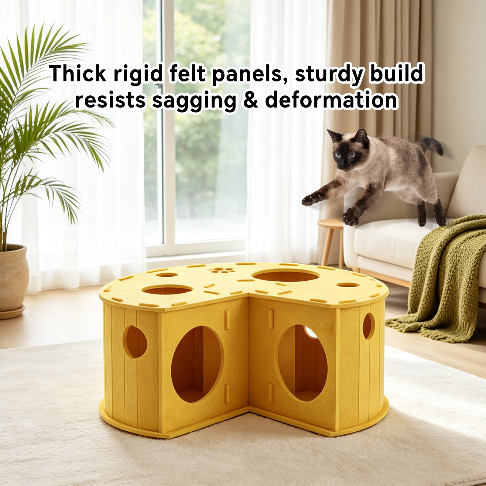 Cakes Cat Bed 60x30x60 image 5