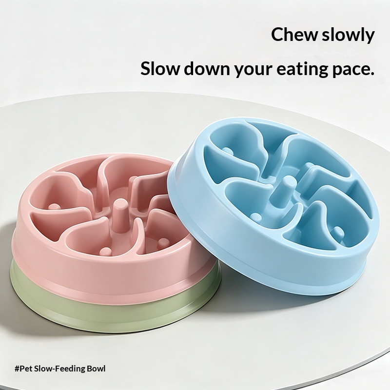 Pet Anti-choking Slow-feeding Bowl image 2