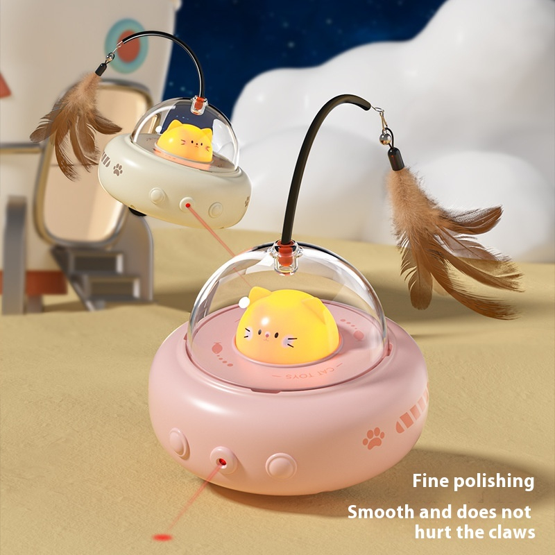 Smart Electric UFO Cat Teaser Toy image 6