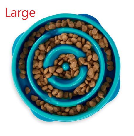 Household Dog Puzzle Anti-choking Slow-feeding Bowl image 10