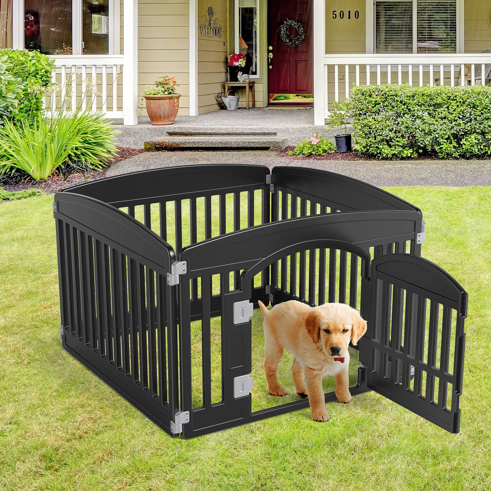 Portable Indoor and Outdoor Dog Playpen image 7