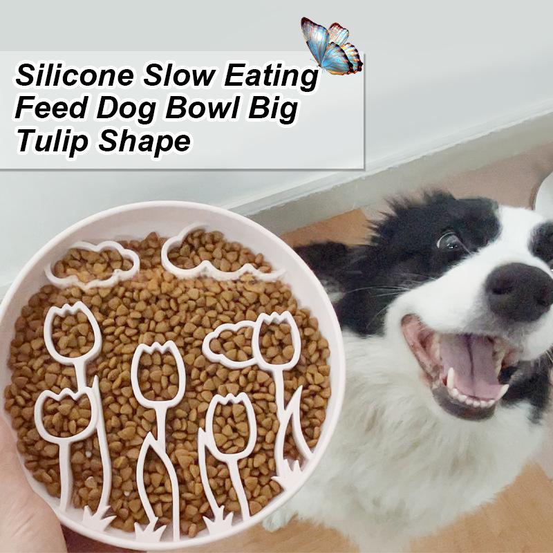 Tulip Silicone Slow-Feeding Mat with Suction Cup image 7