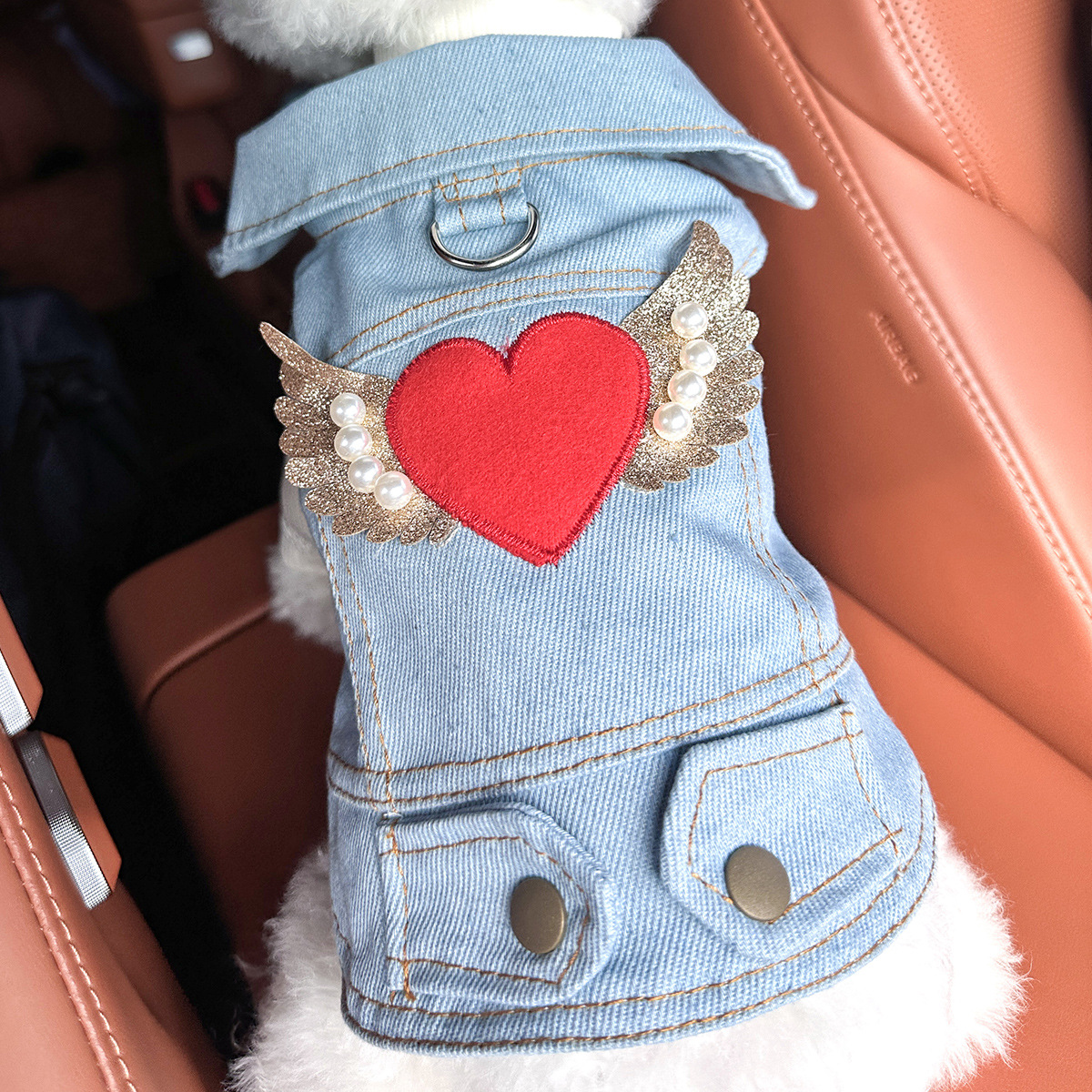 Dog And Cat Clothes Stylish Denim Outfits For Pets image 15