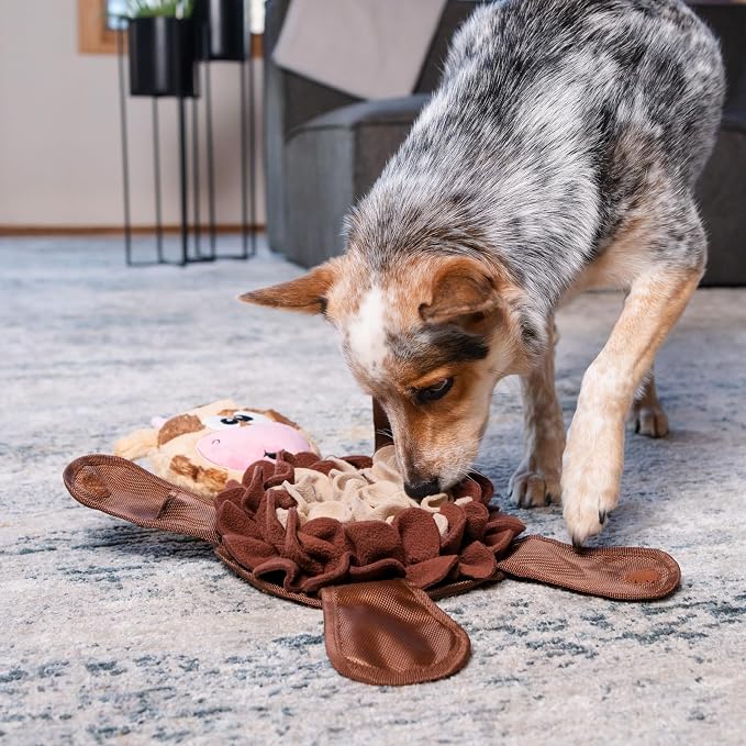 Cow Snuffle Pal Squeaky Dog Toy image 3