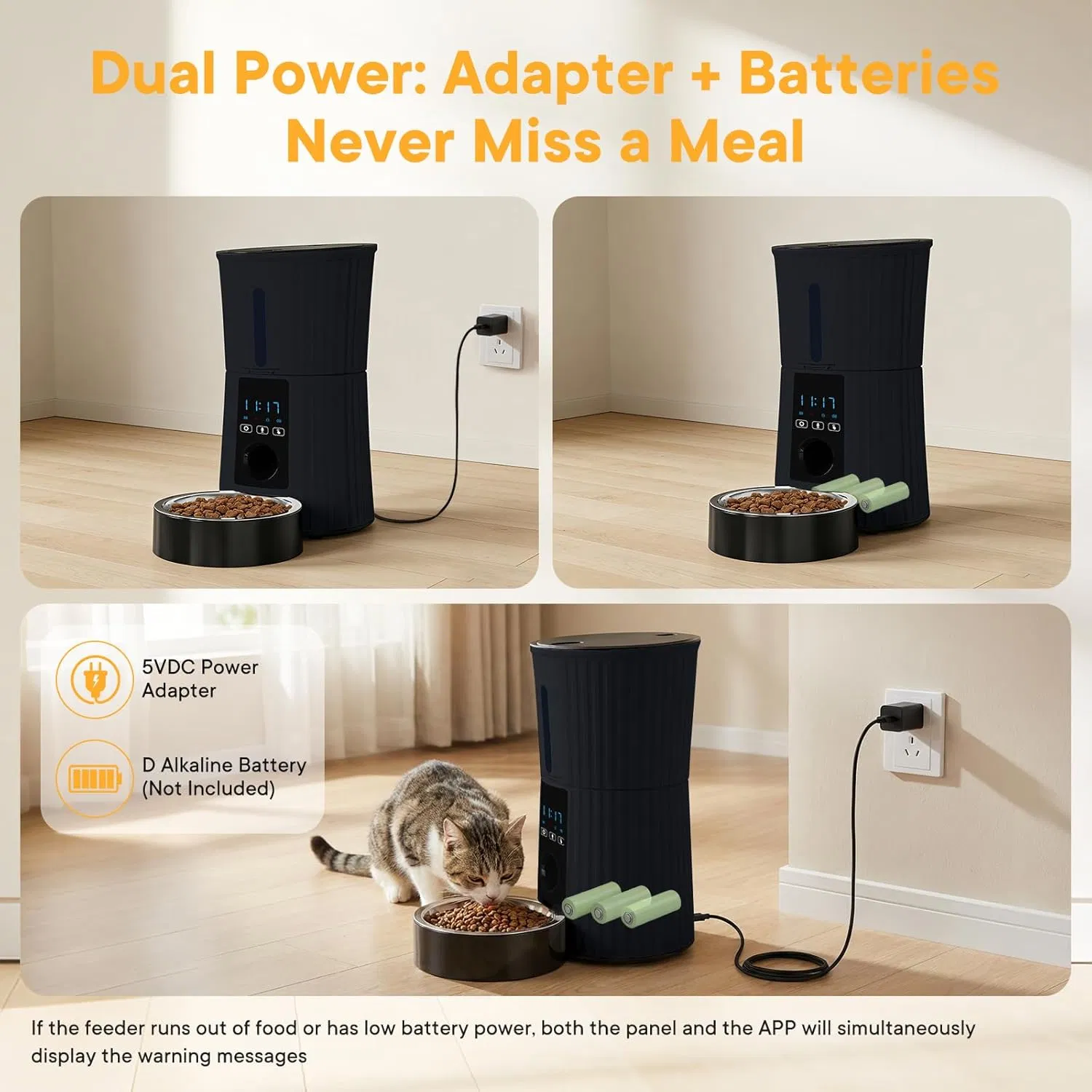 Smart WiFi 4L Pet Feeder image 8