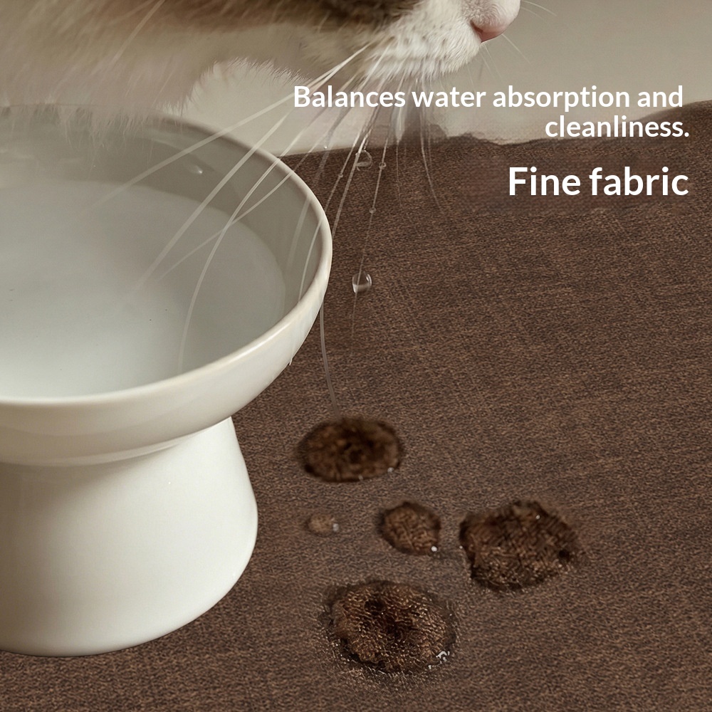 Non-slip Wash-free Waterproof Pet Feeding Mat image 3