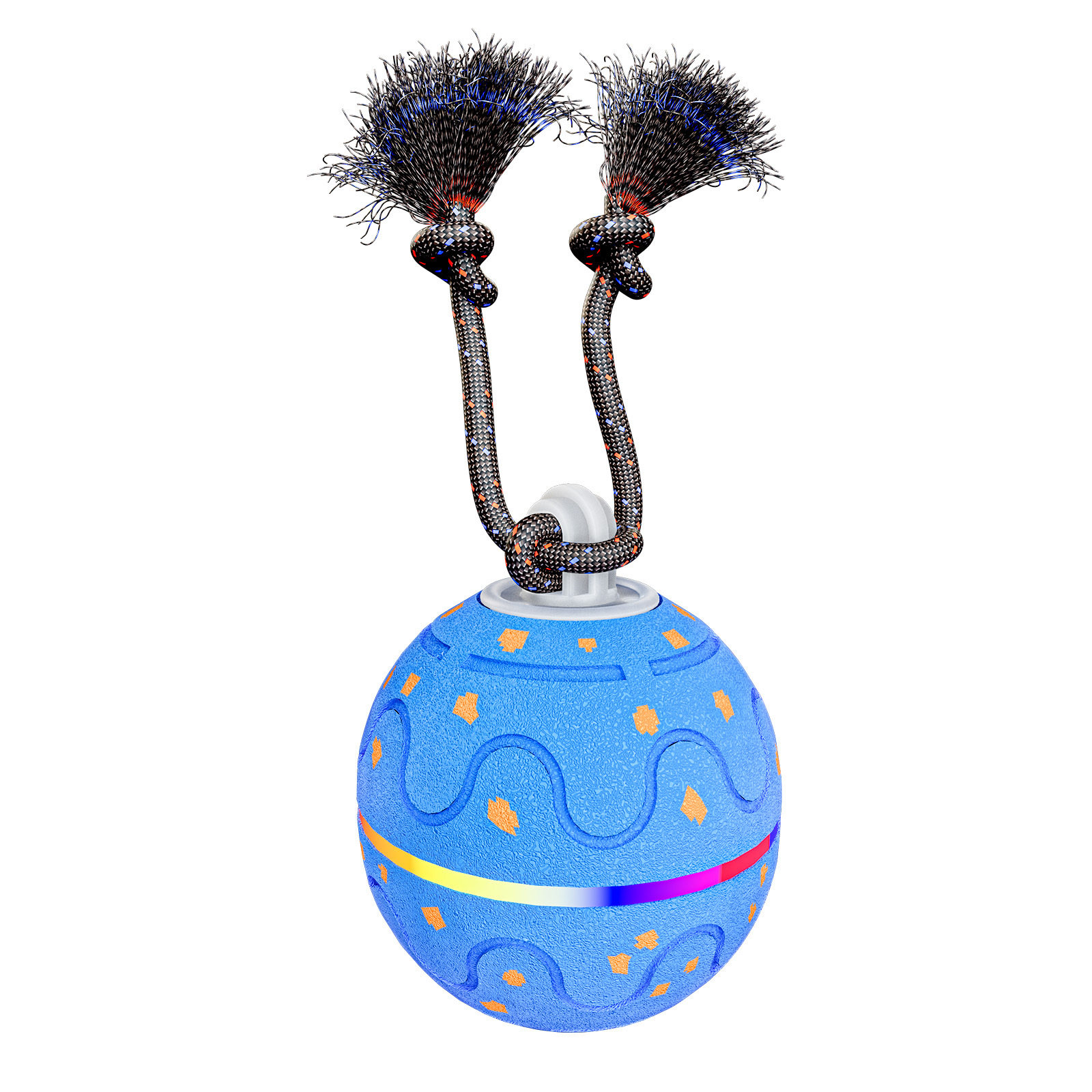 Smart ETPU Pet Toy Ball With Sound Light And Leash Powered By Electricity image 2