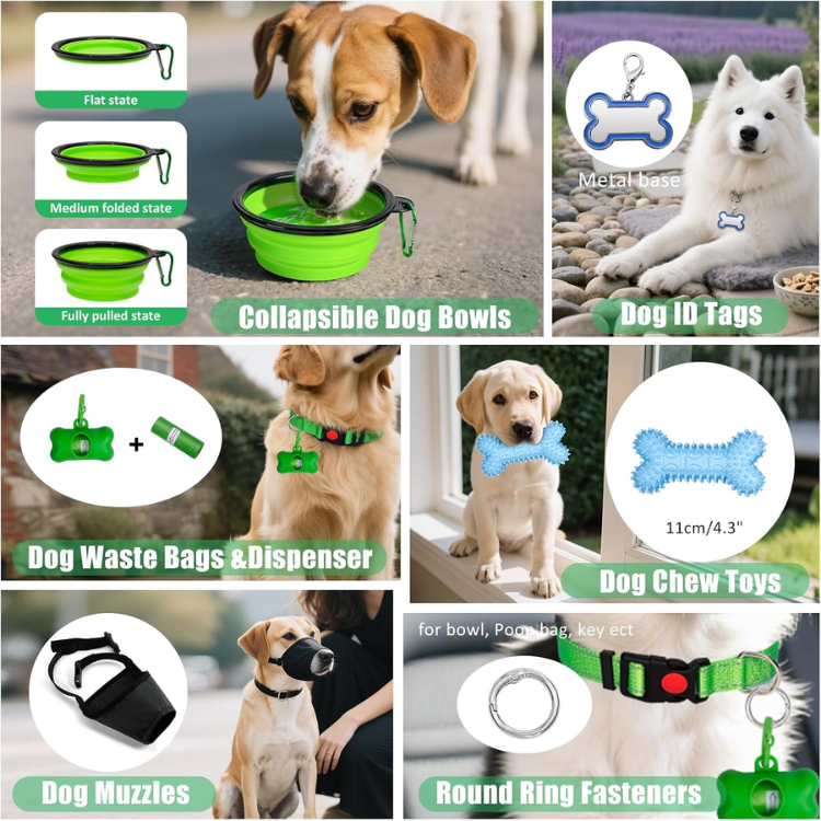 Dog Harness, Collar and Leash Set image 4