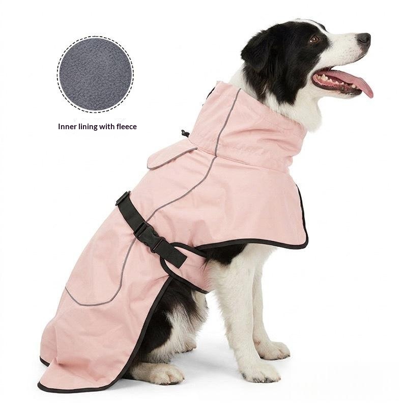 Pet Dog Clothing Winter Fleece-lined Warm Windbreaker image 6