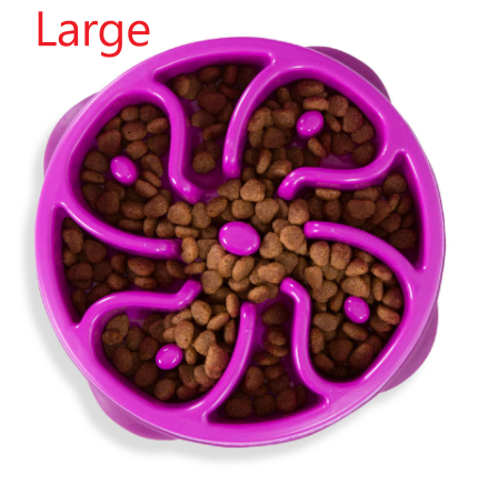 Household Dog Puzzle Anti-choking Slow-feeding Bowl image 7